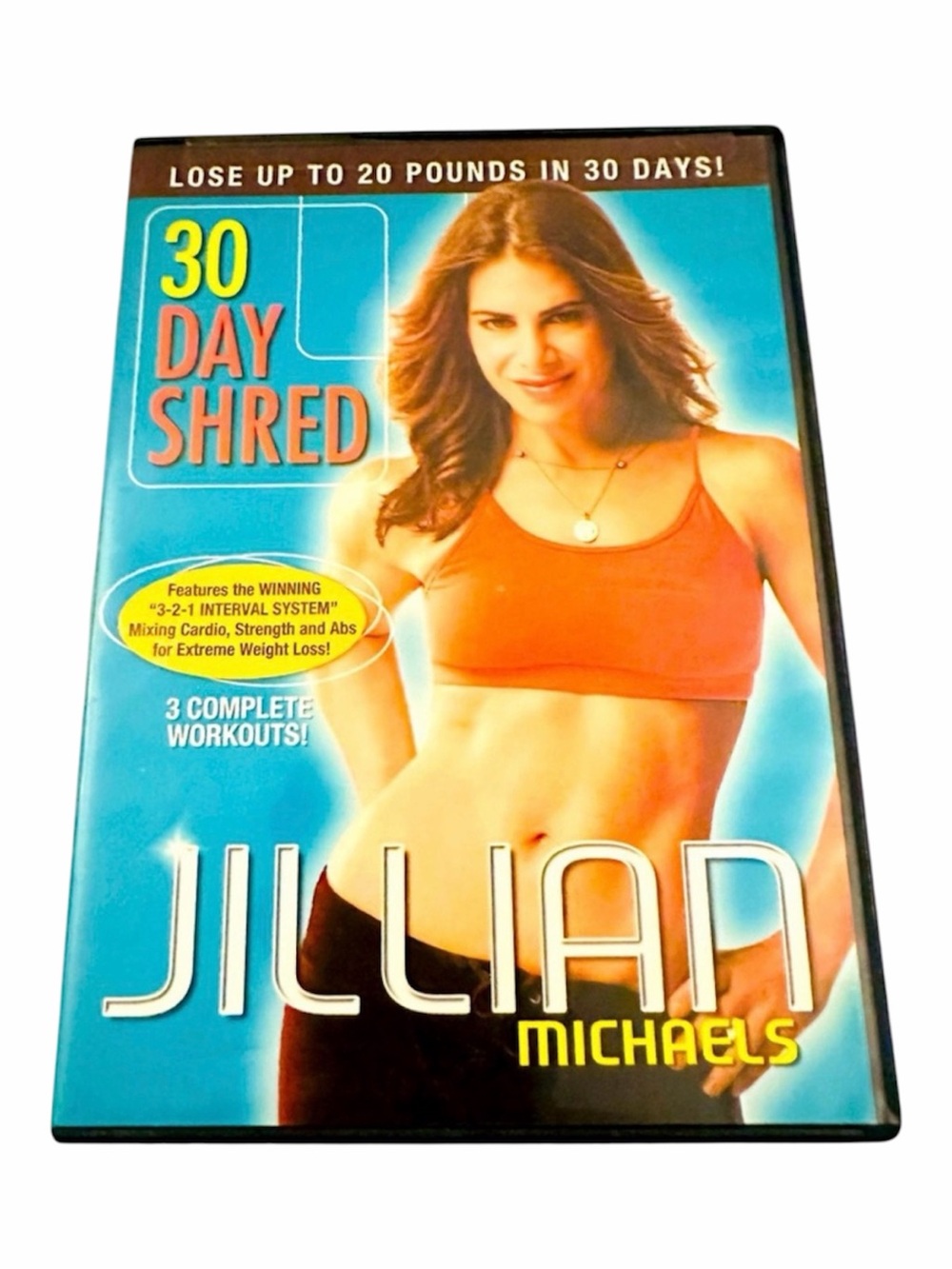 WORKOUT DVD 30 DAY SHRED JILLIAN MICHAELS